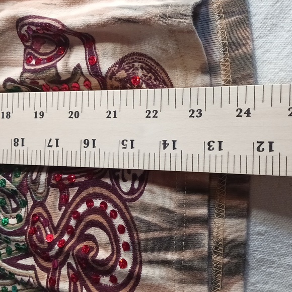 Bit and bridle three quarter sleeve t shirt. Wild west. 🇺🇸 - Picture 9 of 10